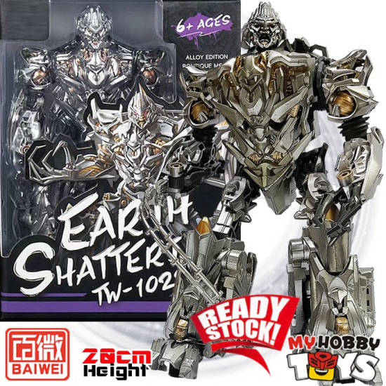 BAIWEI Transformable Robot - TW1023 Earth Shattering ( KO & modify Studio Series SS-54 Megatron ) TW-1023 Movie SS54 BAIWEI Transformable Robot - TW1023 Earth Shattering ( KO & modify Studio Series SS-54 Megatron ) TW-1023 Movie SS54