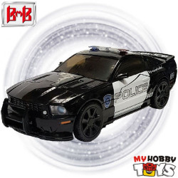 Black Mamba Transformers - BP-02 / LS-02 bottleneck ( KO Movie MPM-05 Barricade, Police Car )