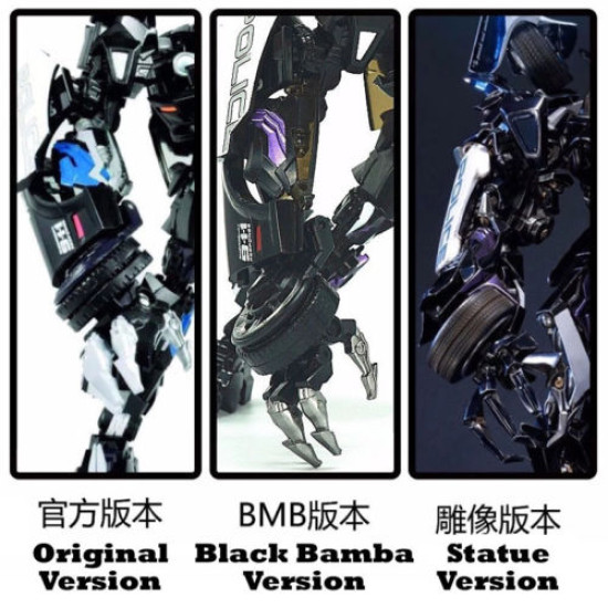 Black Mamba Transformers - BP-02 / LS-02 bottleneck ( KO Movie MPM-05 Barricade, Police Car ) Black Mamba Transformers - BP-02 / LS-02 bottleneck ( KO Movie MPM-05 Barricade, Police Car )