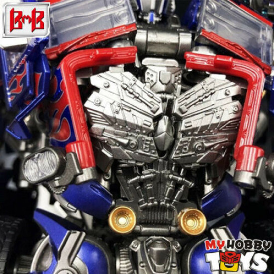 Black Mamba Transformable Robot - KM-01S Knight of Light / LS-03F Optimus Prime ( Abdominal Muscle MPM-04 ) KM01 LS03F Black Mamba Transformable Robot - KM-01S Knight of Light / LS-03F Optimus Prime ( Abdominal Muscle MPM-04 ) KM01 LS03F