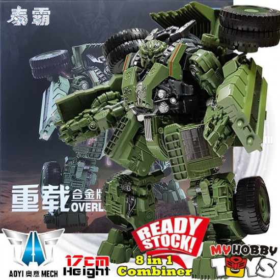 Aoyi Mech Tabo Transformers - H6001-8B / YS-08B Overload ( Studio Series 42 ROTF Long Haul ) Devastator Combiner